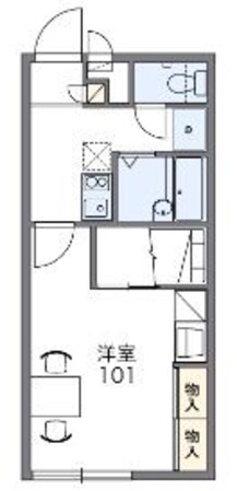 西原の物件間取画像